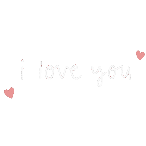 I Love You Heart Sticker