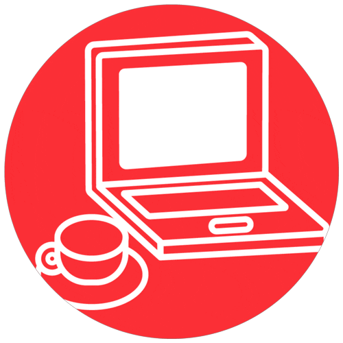 workspace remote working Sticker by Nibol