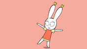 Dance Dancing GIF by Simon Super Rabbit