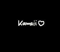 chamnogif kawaii white simple handwriting GIF