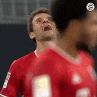 Champions League Reaction GIF by FC Bayern Munich