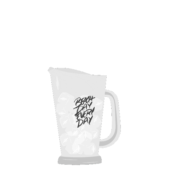 Beer Pitcher Sticker by Beach Day Every Day