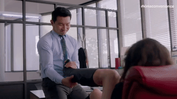 cbc boots GIF by Kim's Convenience