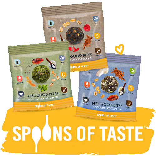SpoonsOfTaste vegan healthy vegan snacks spoons of taste Sticker