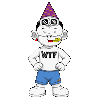 What The Wtf Sticker by Zhot