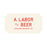 Harland Beer Sticker by Harland Brewing Co,