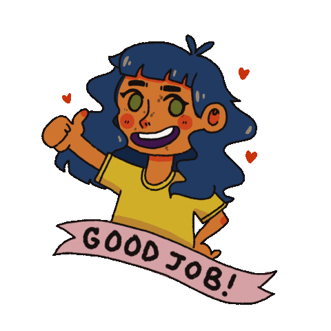allisonoliviamoon giphyupload good job allisonoliviamoon Sticker