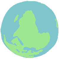 America Ocean Sticker