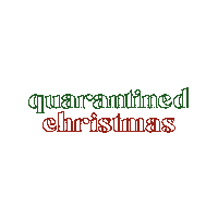 Red And Green Christmas Sticker