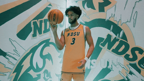 Ndsu Basketball Tay Smith GIF by NDSU Athletics