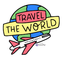 Travel Love Sticker by My Weekend Plan