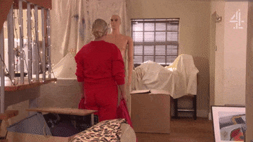 Scared Fun GIF by Hollyoaks