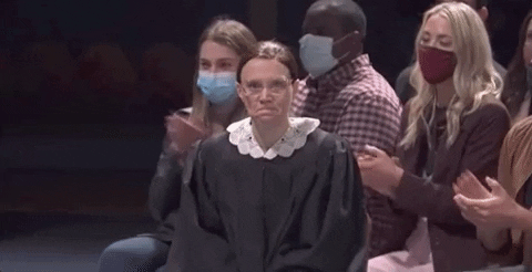 Ruth Bader Ginsburg Snl GIF by Saturday Night Live