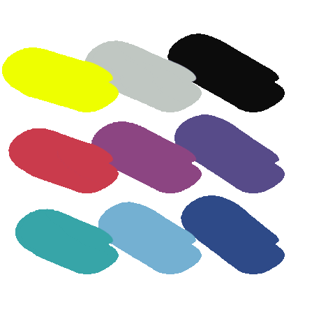 Winter Palette Sticker by Cromos