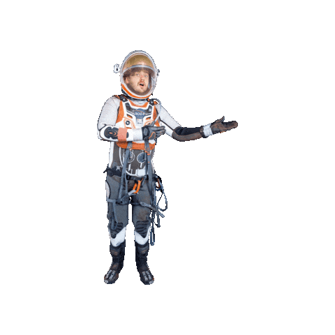 Aliens Wow Sticker by moebelroller