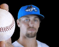 Baseball Pitching GIF by Rocket City Trash Pandas