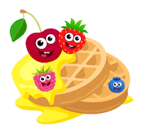 Breakfast Dessert Sticker by bini games