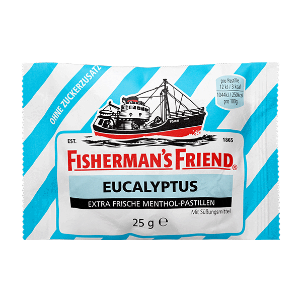 fishermans_friend_de eucalyptus pastille fishermans fishermansfriend Sticker