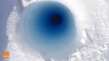 Ice Dropped 90 Meters Down Antarctica Borehole Makes Interesting Sound