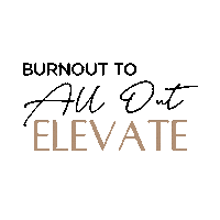 burnouttoallout business entrepreneur elevate linkedin Sticker