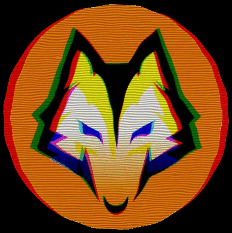 glitch wolf GIF by StickerWolf