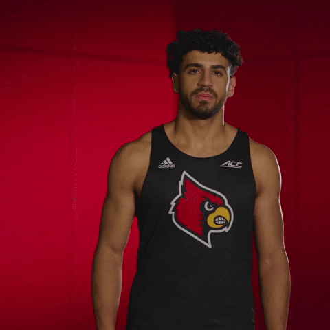 College Sports Sport GIF by Louisville Cardinals