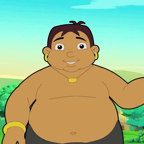 New Year Party GIF by Chhota Bheem