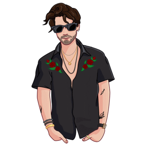 Taro Coolboy Sticker