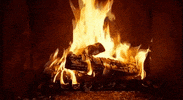 fireplace GIF