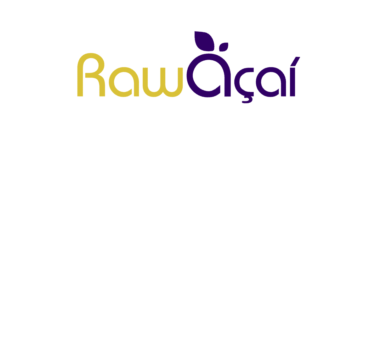 RawAcai_ giphyupload rawacai raw acai logo Sticker