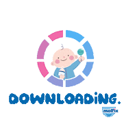 downloading coming soon Sticker by Molfix