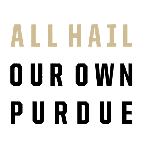 Giving Purdue University Sticker by Purdue For Life Foundation