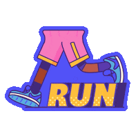 Espn Running Sticker