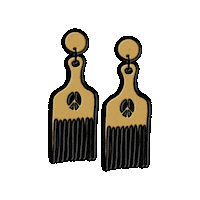 Small Business Afro Sticker by Metalsmiths for Change