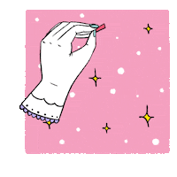 Hand Erase Sticker