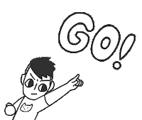 jiejie go Sticker by jiejie&unclecat