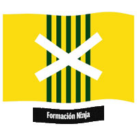 Flag Barcelona Sticker by Formación Ninja