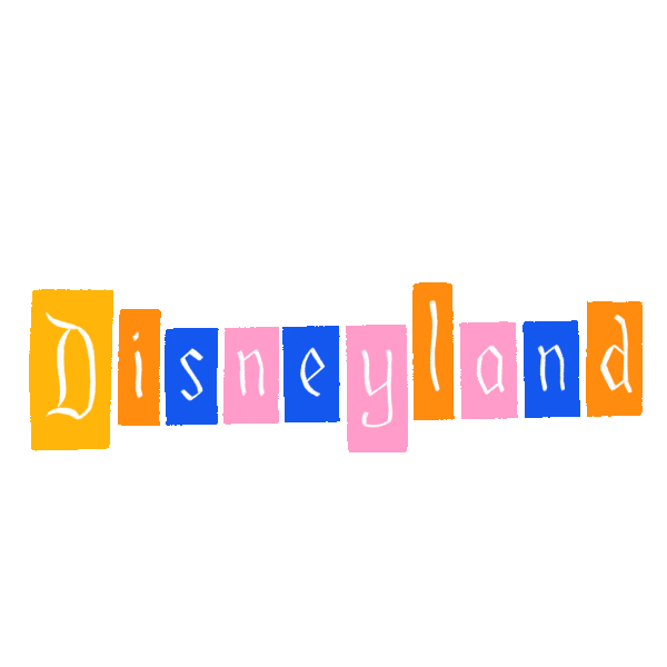 Disney California Adventure Sticker by Disneyland Resort