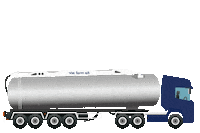 vmtarm trailer transport semitrailer gödsel Sticker