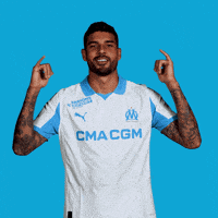 Italian Celebration GIF by Olympique de Marseille
