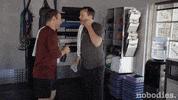 sweating tv land GIF by nobodies.