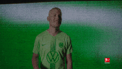Vfl Wolfsburg Smile GIF by Bundesliga