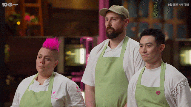 Happy Dessert GIF by MasterChefAU