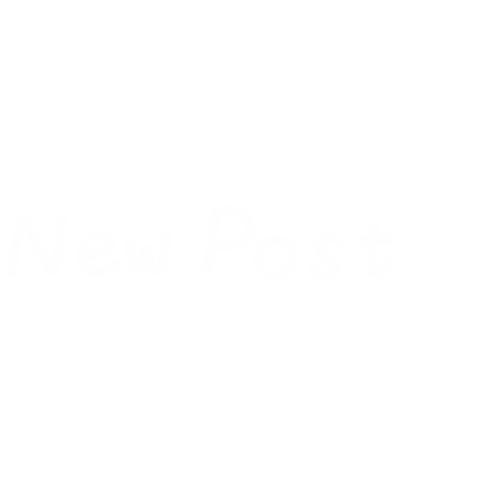 New Post 手寫字 Sticker