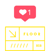 FLOORBrasil floor floorbsb floorbrasilia floor brasilia Sticker