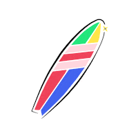 Summer Beach Sticker by ArkusNexus