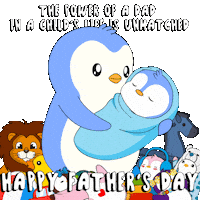 Fathers Day Penguin Sticker by Pudgy Penguins