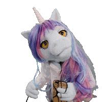 Unicorn Smile Sticker by sat1