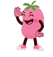 Happy Berry Sticker by Cokelat SilverQueen