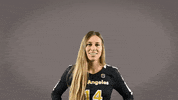 Volleyball Calstatela GIF by Cal State LA Golden Eagles